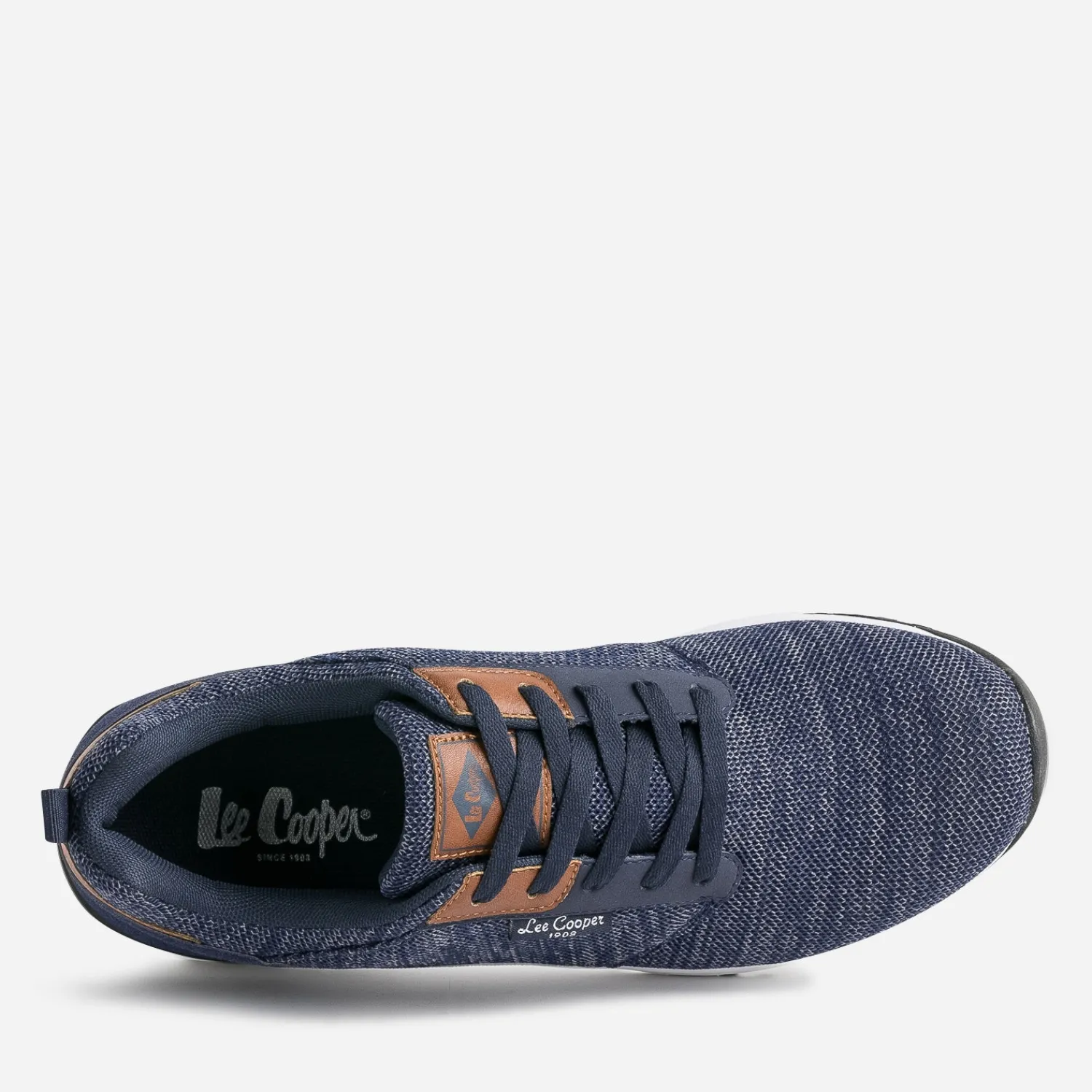 Lee Cooper Baskets/Tennis^Tennis chiné en mesh MARINE