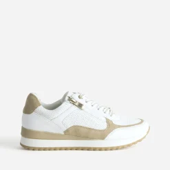 Marco Tozzi Baskets^Tennis he perforée BLANC