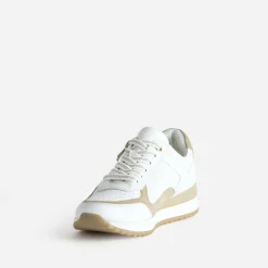Marco Tozzi Baskets^Tennis he perforée BLANC