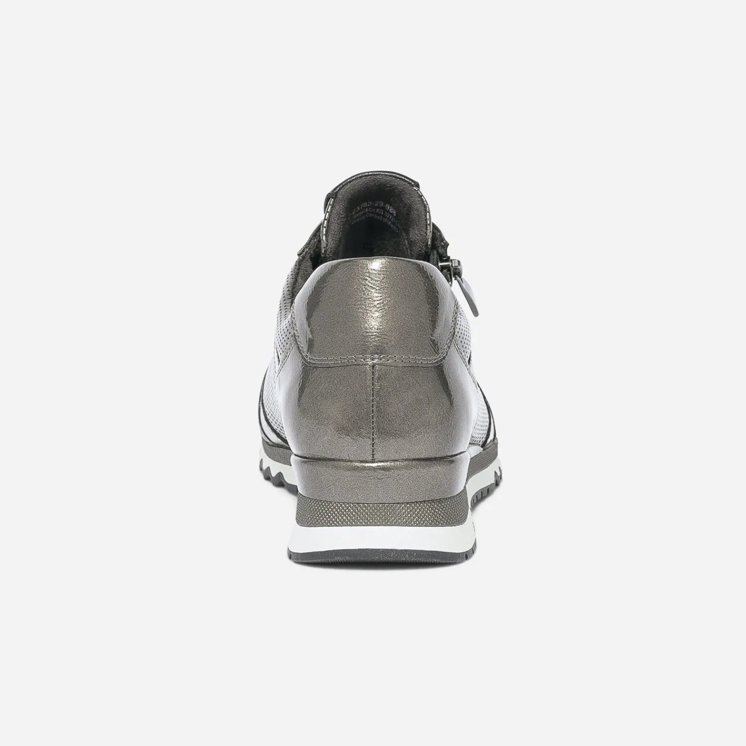 Marco Tozzi Baskets^Tennis kaki verni ARGENT