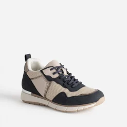 Eram Baskets^Tennis , beige et taupe MARINE
