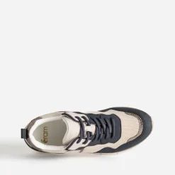 Eram Baskets^Tennis , beige et taupe MARINE