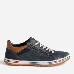 Eram Baskets/Tennis^Tennis cuir éco-conçu MARINE