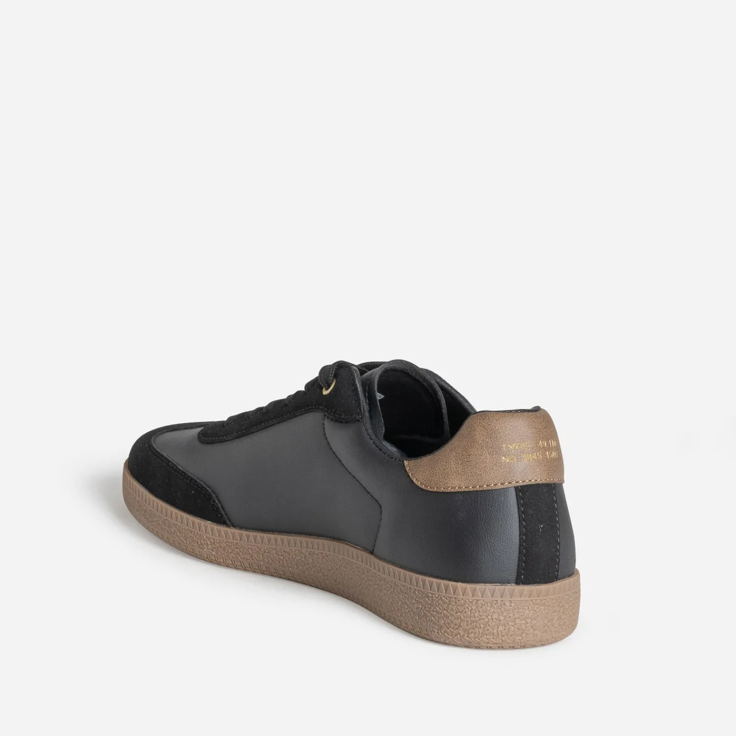 Eram Baskets/Tennis^Tennis e bi-matière NOIR