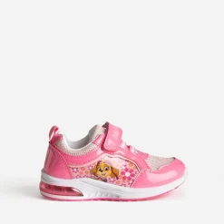 Pat Patrouille Baskets^Tennis verni semelle lumineuse ROSE