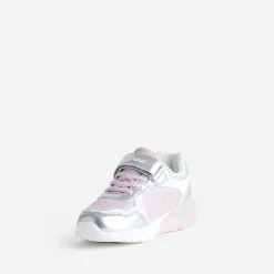 Pat Patrouille Baskets^Tennis et argent semelle lumineuse ROSE