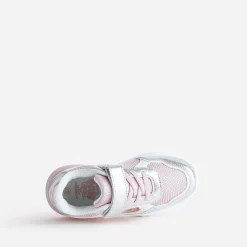 Pat Patrouille Baskets^Tennis et argent semelle lumineuse ROSE