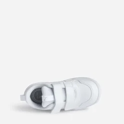 Puma Chaussures De Sport|Baskets^Tennis he et argentée à scratchs BLANC