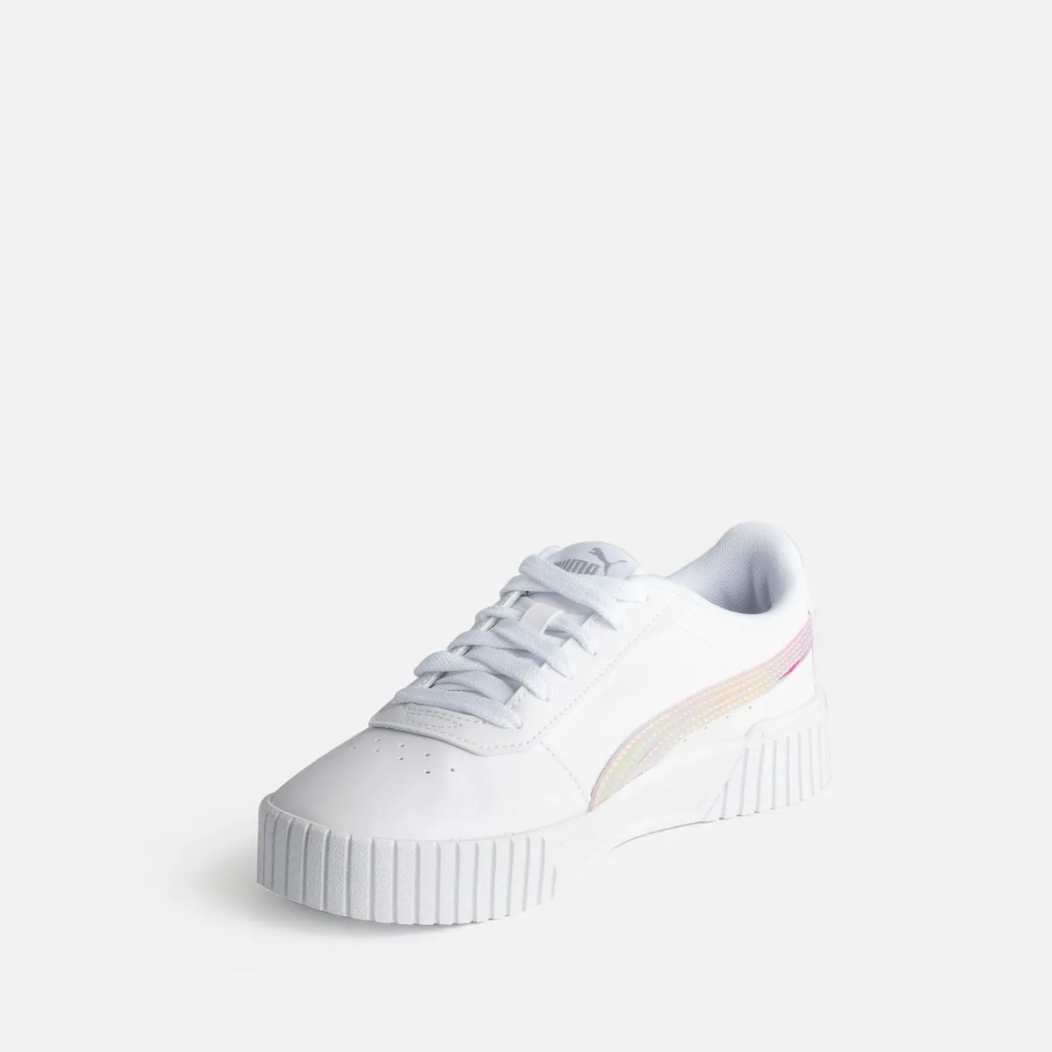 Puma Baskets^Tennis he et iridescente à plateforme BLANC