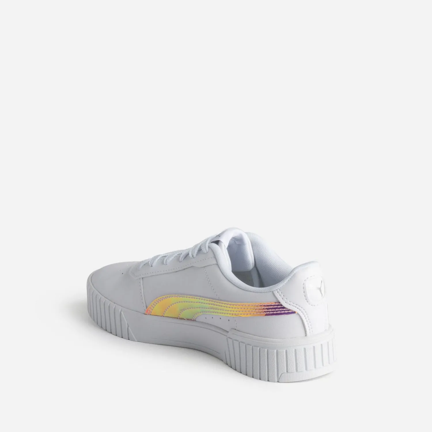 Puma Baskets^Tennis he et iridescente à plateforme BLANC