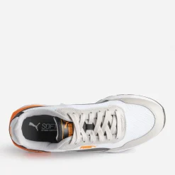 Puma Baskets/Tennis^Tennis , blanc, noir, orange GRIS