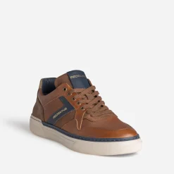 Redskins Baskets/Tennis^Tennis cuir COGNAC