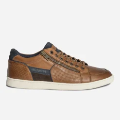 Redskins Baskets/Tennis^Tennis en cuir COGNAC