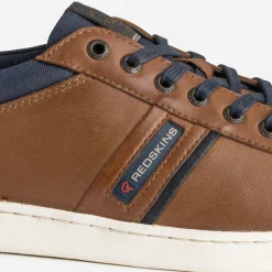 Redskins Baskets/Tennis^Tennis marron en cuir COGNAC