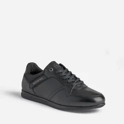 Redskins Baskets/Tennis^Tennis e en cuir NOIR