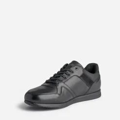 Redskins Baskets/Tennis^Tennis e en cuir NOIR