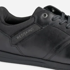Redskins Baskets/Tennis^Tennis e en cuir NOIR
