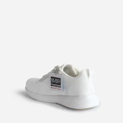 Skechers Baskets^Tennis he en mesh BLANC