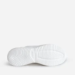 Skechers Baskets^Tennis he en mesh BLANC