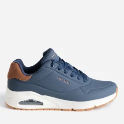 Skechers Baskets/Tennis^Tennis bleu bi-matière MARINE