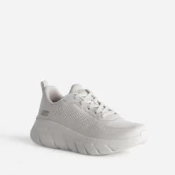 Skechers Baskets^Tennis écrue semelle épaisse BEIGE