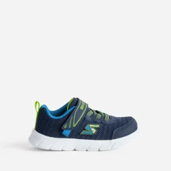 Skechers Baskets^Tennis et verte en mesh MARINE