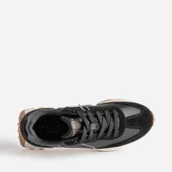 Skechers Baskets^Tennis e bi-matière NOIR