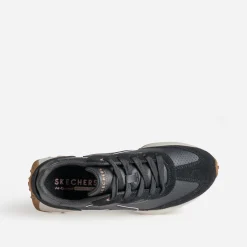 Skechers Baskets^Tennis e bi-matière NOIR