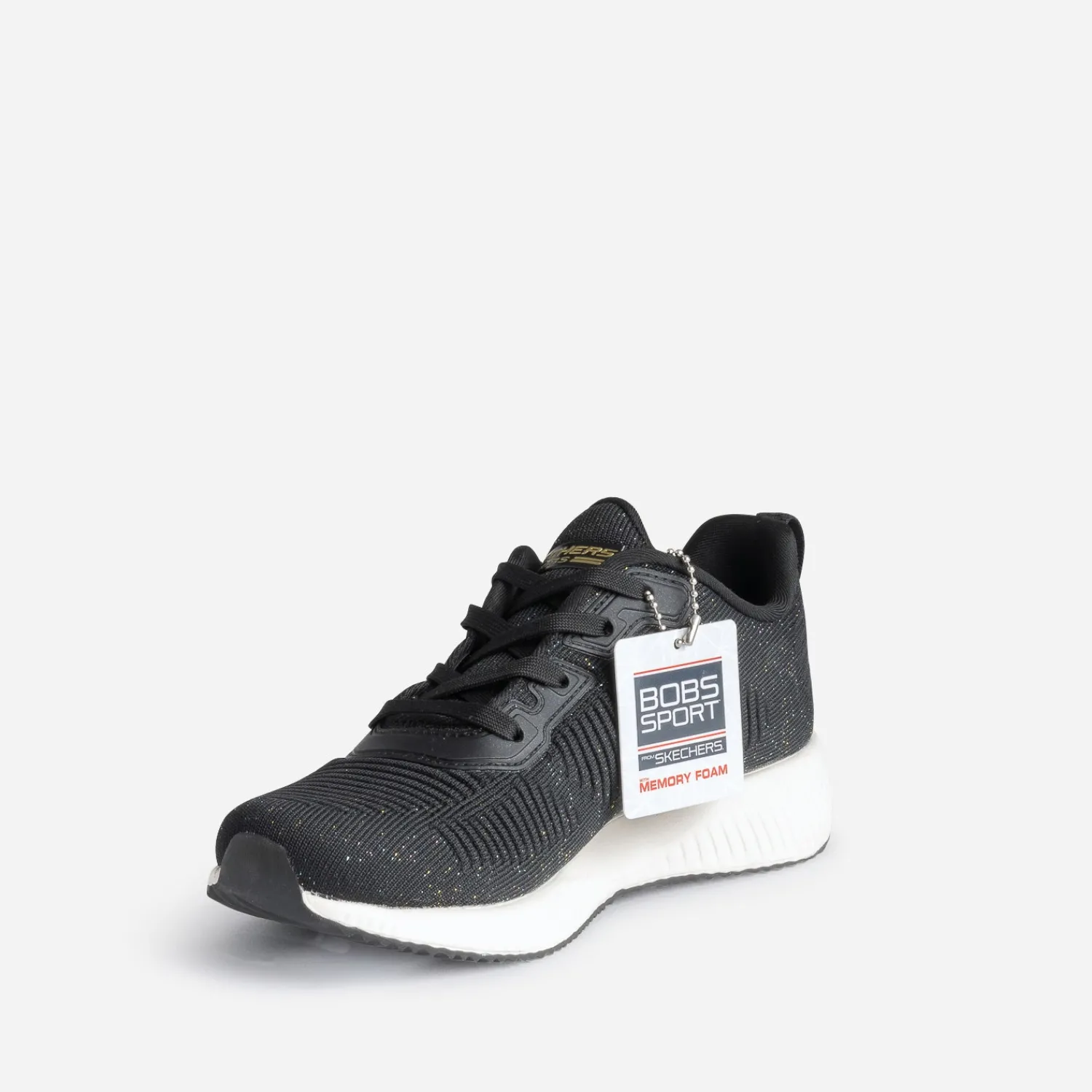 Skechers Baskets^Tennis e pailletée NOIR