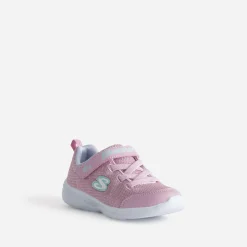 Skechers Baskets^Tennis mesh pailleté ROSE