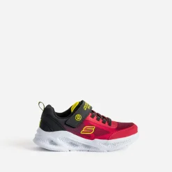 Skechers Chaussures De Sport|Baskets^Tennis et noire clignotante ROUGE