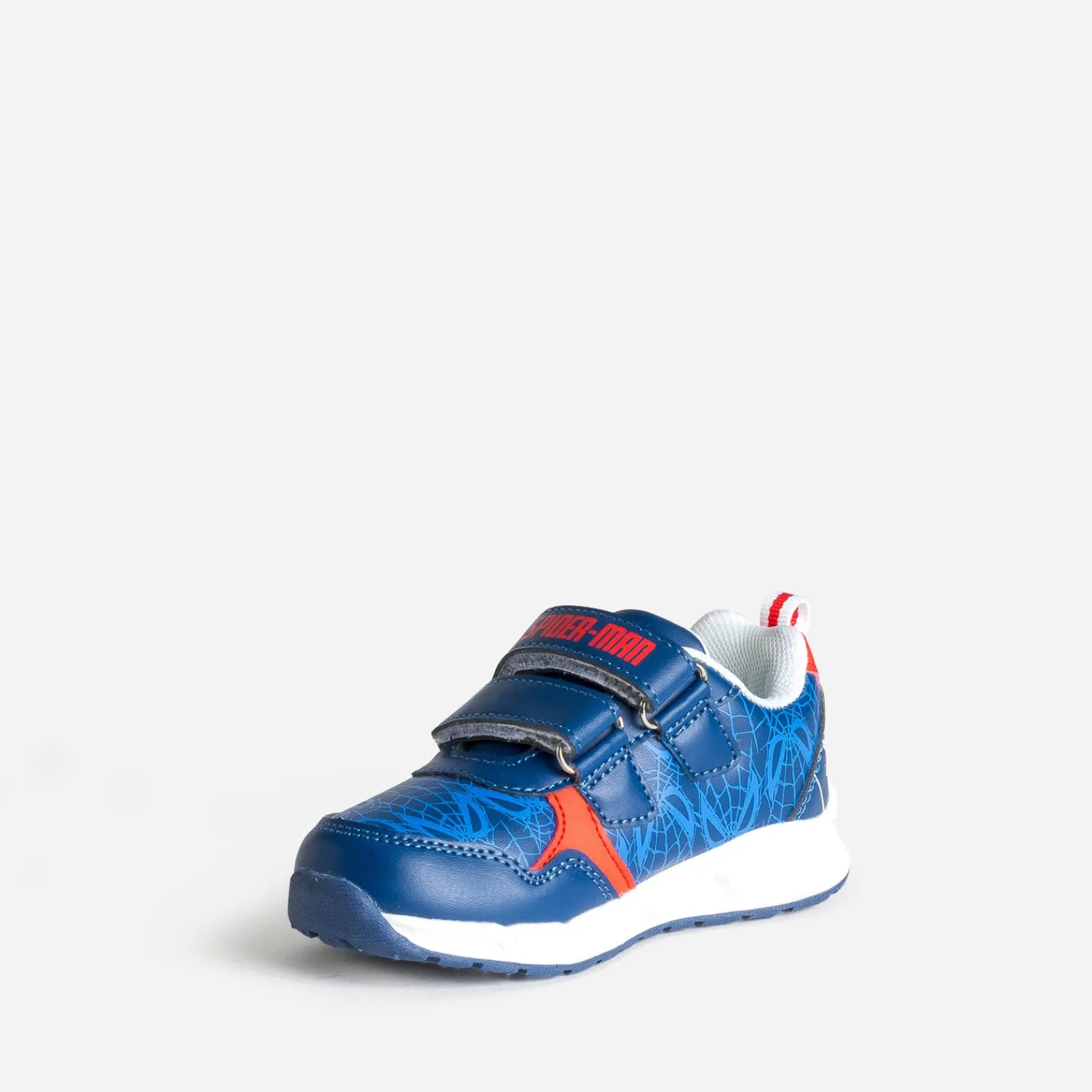 703 Baskets^Tennis SPIDERMAN e et rouge lumineuse BLEU