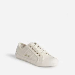 Tbs Baskets^Tennis chiné en toile BEIGE