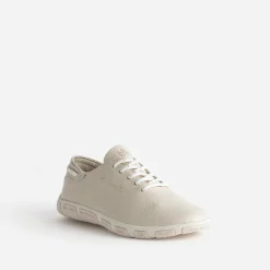 Tbs Baskets^Tennis en cuir à semelle bicolore BEIGE