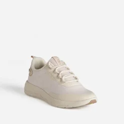 Tbs Baskets^Tennis mesh détails dorés BEIGE