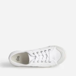 Tbs Baskets^Tennis he en toile BLANC