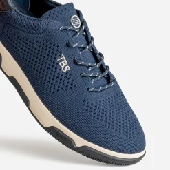 Tbs Toiles^Tennis bleu en mesh MARINE