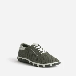Tbs Baskets^Tennis bordeaux en mesh KAKI