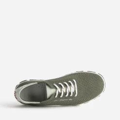 Tbs Baskets^Tennis bordeaux en mesh KAKI