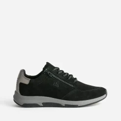 Tbs Baskets^Tennis e cuir velours NOIR