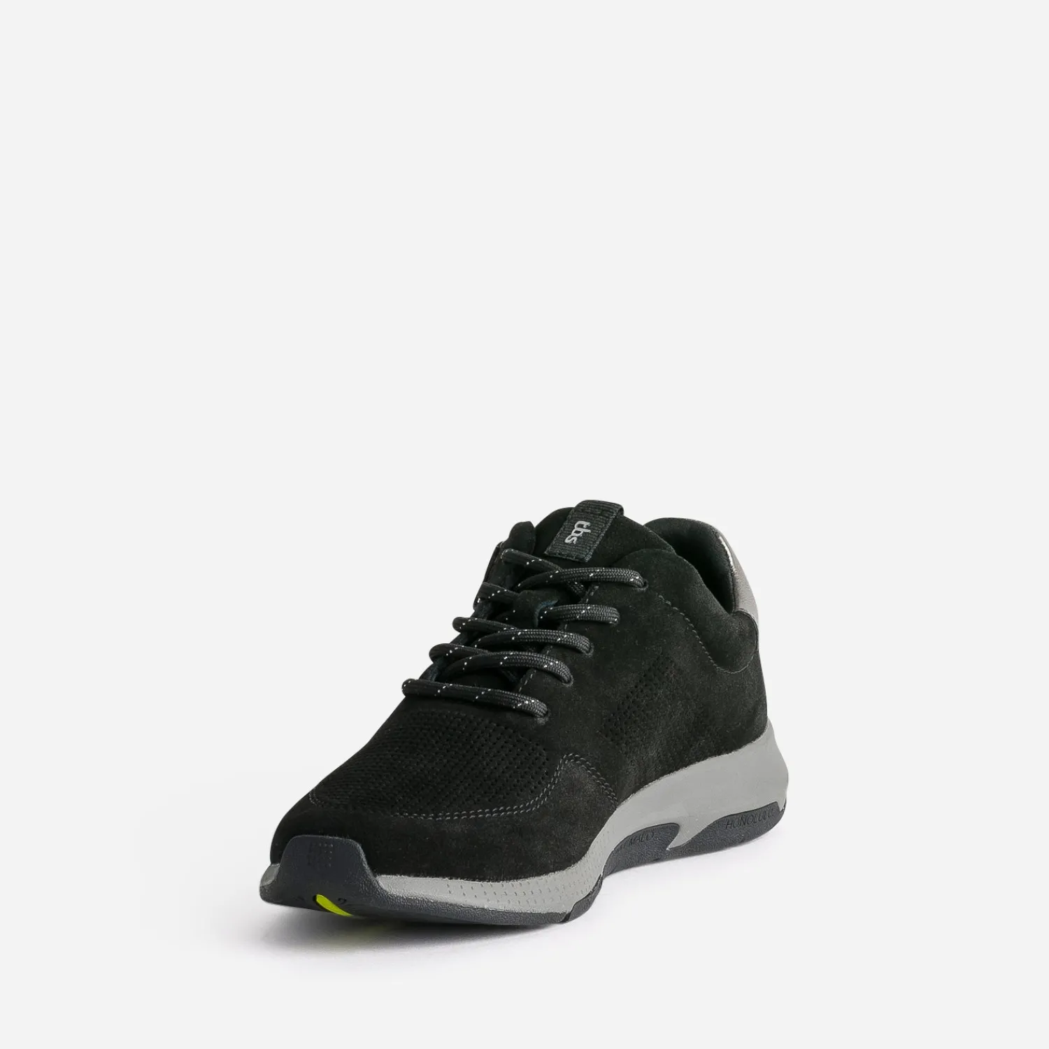 Tbs Baskets^Tennis e cuir velours NOIR