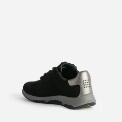 Tbs Baskets^Tennis e cuir velours NOIR