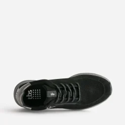 Tbs Baskets^Tennis e cuir velours NOIR