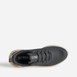 Tbs Baskets^Tennis e mesh détails cuivrés NOIR