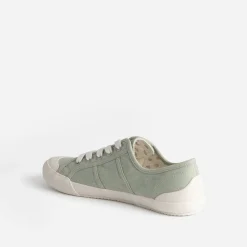 Tbs Baskets^Tennis sauge en toile VERT