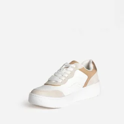 Texto Baskets^Tennis , gris, beige BLANC