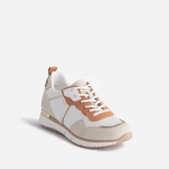 Texto Baskets^Tennis he, beige, terracotta et or BLANC
