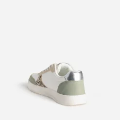 Texto Baskets^Tennis he, beige et verte BLANC