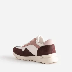 Texto Baskets^Tennis , écru et rose BORDEAUX