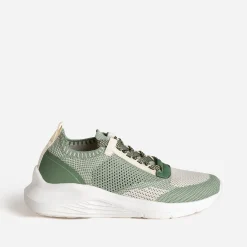 Texto Baskets^Tennis e mesh tricoté VERT